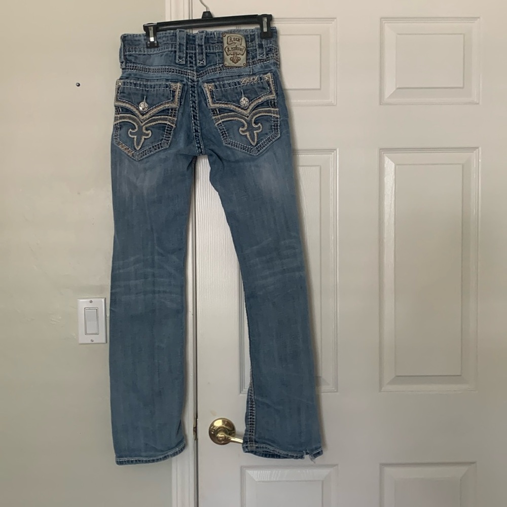 Rock Revival Jeans Men Pietro Boot 29x32